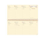 Quo Vadis - Agenda - Spiralé avec répertoire - 2027 - Planital S Prestige - Semainier Planning - Français - Impala - Noir - 12 mois et 1/2 de mi-décembre à décembre - 8,8x17 cm