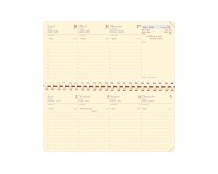Quo Vadis - Recharge Agenda - Spiralé - 2027 - Planital S Prestige - Semainier Planning - Français - 12 mois et 1/2 de mi-décembre à décembre - 8,8x17 cm