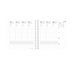 Quo Vadis - Recharge Agenda - Spiralé - 2027 - Time & Life Medium - Semainier Planning - Français - 13 mois de décembre à décembre - 16x16 cm