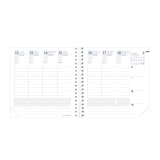 Quo Vadis - Recharge Agenda - Spiralé - 2027 - Time & Life Medium - Semainier Planning - Français - 13 mois de décembre à décembre - 16x16 cm