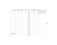 Quo Vadis - Recharge Agenda année scolaire - Spiralé - 2026-2027 - Ministre S Septembre - Semainier Planning - Français - 13 mois de août à août - 16x24 cm