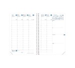 Quo Vadis - Agenda année scolaire - Spiralé - 2026-2027 - Ministre S Septembre - Semainier Planning - Français - Egeo - Marinière - 13 mois de août à août - 16x24 cm