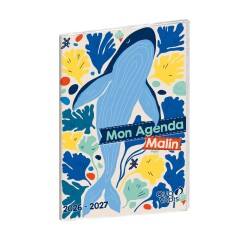 Quo Vadis - Agenda année scolaire - 2026-2027 - Mon Agenda Malin - Français - Superhero - 21x29,7 cm