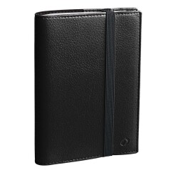 Quo Vadis - Agenda année scolaire - Spiralé - 2025-2026 - Time & Life Pocket - Semainier Planning - Français - Noir - 13 mois de août à août - 10x15 cm avec répertoire