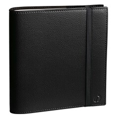 Quo Vadis - Agenda année scolaire - Spiralé - 2025-2026 - Time & Life Medium - Semainier Planning - Français - Noir - 13 mois de août à août - 16x16 cm avec répertoire