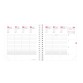 Quo Vadis - Recharge Agenda année scolaire - Spiralé - 2025-2026 - Time & Life Medium - Semainier Planning - Français - 13 mois de août à août - 16x16 cm