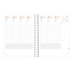 Quo Vadis - Recharge Agenda - Spiralé - 2026 - Time & Life Xlarge - Semainier Planning - Français - 13 mois de déc. à déc. - 21x27 cm