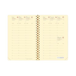 Quo Vadis - Recharge Agenda - Spiralé - 2026 - Planning 16 S Prestige - Semainier Planning - Français - 12 mois et 1/2 de mi-décembre à décembre - 9x16 cm