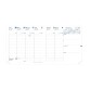 Quo Vadis - Recharge Agenda année scolaire - 2025-2026 - Exécutif Septembre - Semainier Planning - Français - 13 mois de août à août - 16x16 cm