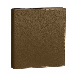 Quo Vadis - Agenda année scolaire - 2025-2026 - Exécutif Septembre - Semainier Planning - Français - Club - Marron - 13 mois de août à août - 16x16 cm avec répertoire