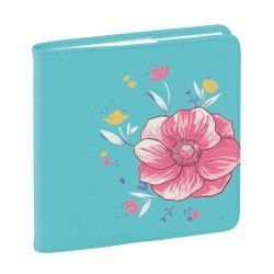 Quo Vadis - Agenda année scolaire - 2025-2026 - Exécutif Septembre - Semainier Planning - Français - Bloom - Multicolore - 13 mois de août à août - 16x16 cm avec répertoire