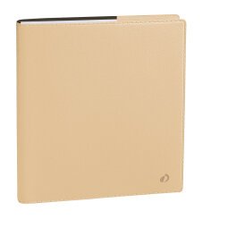 Agenda Semainier Executif SEPT Quo Vadis - Français - Toscana - 13 mois de Août/Août - 16x16 cm  - Beige