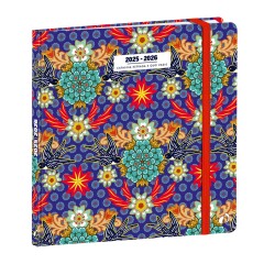 Quo Vadis - Agenda année scolaire - 2025-2026 - Exécutif Septembre - Semainier Planning - Français - Catalina Estrada - 13 mois de août à août - 16x16 cm - par 6