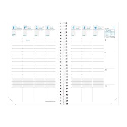 Quo Vadis - Recharge Agenda - Spiralé - 2026 - Time & Life Pocket - Semainier Planning - Français - 13 mois de déc. à déc. - 10x15 cm