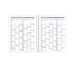 Quo Vadis - Agenda année scolaire - Spiralé avec répertoire - 2026-2027 - Président S Septembre - Semainier Planning - Français - Club - 13 mois de août à août - 21x27 cm