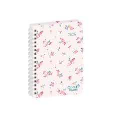 Agenda Semainier Affaires Quo Vadis - Spiralé - Français - Daisy - 13 mois de Déc/Déc - 10x15 cm - Poetique