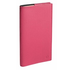 Quo Vadis - Agenda année scolaire - Spiralé avec répertoire - 2026-2027 - Italsept S Prestige - Semainier Horizontal - Français - Soho - Rose - 13 mois de août à août - 8,8x17 cm