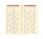 Quo Vadis - Agenda année scolaire - Spiralé avec répertoire - 2026-2027 - Italsept S Prestige - Semainier Horizontal - Français - Soho - 13 mois de août à août - 8,8x17 cm