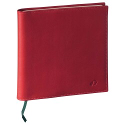 Quo Vadis - Agenda - Spiralé - 2026 - Exécutif Prestige S - Semainier Planning - Français - Montebello - 13 mois de déc. à déc. - 16x16 cm Cuir pleine fleur de vachette avec répertoire