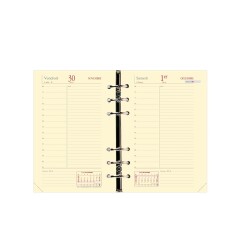 Quo Vadis - Recharge Organiseur - 2026 - Timer 17 Prestige - Journalier - Français - 13 mois de déc. à déc. - 10x17 cm