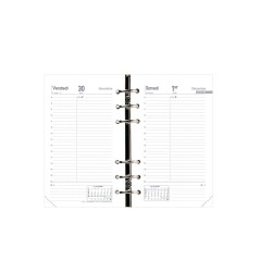 Quo Vadis - Recharge Organiseur - 2026 - Timer 17 - Journalier - Français - 13 mois de déc. à déc. - 10x17 cm