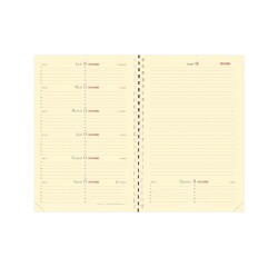 Quo Vadis - Recharge Agenda - Spiralé - 2027 - Note 15 S Prestige - Semainier Notes - Français - 12 mois et 1/2 de mi-décembre à décembre - 10x15 cm