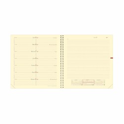 Quo Vadis - Recharge Agenda - Spiralé - 2026 - Note 16 S Prestige - Semainier Notes - Français - 12 mois et 1/2 de mi-décembre à décembre - 16x16 cm