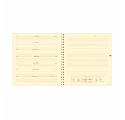 Quo Vadis - Recharge Agenda - Spiralé - 2027 - Note 16 S Prestige - Semainier Notes - Français - 12 mois et 1/2 de mi-décembre à décembre - 16x16 cm