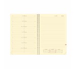 Quo Vadis - Agenda - Spiralé avec répertoire - 2027 - Note 29 S Prestige - Semainier Notes - Français - Impala - Noir - 12 mois et 1/2 de mi-décembre à décembre - 21x29,7 cm