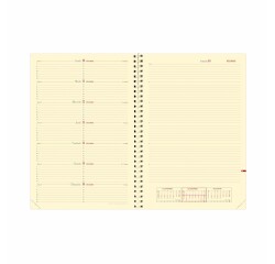 Quo Vadis - Recharge Agenda - Spiralé - 2027 - Note 29 S Prestige - Semainier Notes - Français - 12 mois et 1/2 de mi-décembre à décembre - 21x29,7 cm