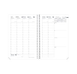 Quo Vadis - Recharge Agenda - Spiralé - 2026 - Ministre S - Semainier Planning - Français - 13 mois de déc. à déc. - 16x24 cm
