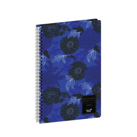 Quo Vadis - Agenda - Spiralé - 2026 - Ministre S - Semainier Planning - Français - Daisy - Multicolore - 14 mois de décembre à janvier - 16x24 cm