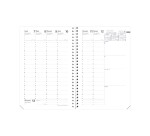 Quo Vadis - Agenda - Spiralé - 2026 - Ministre S - Semainier Planning - Français - Daisy - Multicolore - 14 mois de décembre à janvier - 16x24 cm