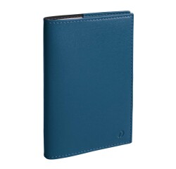 Quo Vadis - Agenda année scolaire avec répertoire - 2026-2027 - Universitaire Prestige - Semainier Planning - Français - Soho - Bleu acier - 13 mois de août à août - 10x15 cm