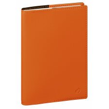 Agenda Semainier Universitaire Prestige Quo Vadis - Français - Soho - 13 mois de Août/Août - 10x15 cm  - Orange