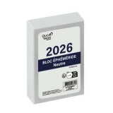 Quo Vadis - Agenda - 2026 - Bloc Ephémeride Neutre - Journalier - Français - Classic - 12 mois de janv à déc. - 6,5x9,7 cm