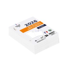 Quo Vadis - Agenda - 2026 - Bloc Bureau 120X83 Droite - Journalier - Français - Classic - 12 mois de janv à déc. - 12x8,3 cm