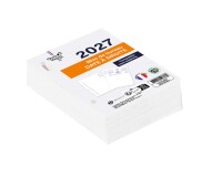 Quo Vadis - Agenda - 2027 - Bloc Bureau 120X83 Droite - Journalier - Français - Classic - 12 mois de janvier à décembre - 12x8,3 cm