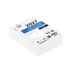 Quo Vadis - Agenda - 2027 - Bloc Bureau 120X83 Gauche - Journalier - Français - Classic - 12 mois de janvier à décembre - 12x8,3 cm