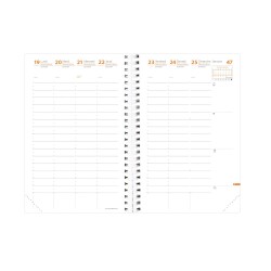Quo Vadis - Recharge Agenda - Spiralé - 2026 - Time & Life Large - Semainier Planning - Français - 13 mois de déc. à déc. - 16x24 cm