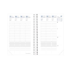Quo Vadis - Recharge Agenda - Spiralé - 2027 - Time & Life Large - Semainier Planning - Français - 13 mois de décembre à décembre - 16x24 cm