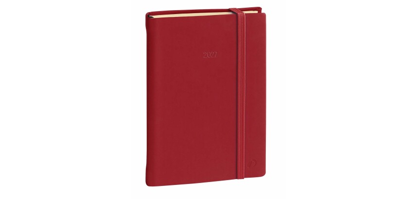 Quo Vadis - Agenda - 2027 - Daily Pocket Prestige - Journalier - Multilingue - Silk - 12 mois de janvier à décembre - 8,5x13 cm Papier Clairefontaine ivoire