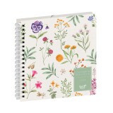 Quo Vadis - Agenda - Spiralé - 2026 - Exécutif S - Semainier Planning - Français - Daisy - Multicolore - 13 mois de déc. à déc. - 16x16 cm