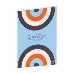 Agenda Le Professeur Quo Vadis - Français - 12 mois de mi-Juillet/mi-Juillet - 21x27 cm  - Graphique