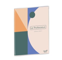 Quo Vadis - Agenda enseignant - 2026-2027 - Le Professeur - Semainier Horizontal - Français - Graphique - 12 mois de mi-juillet à mi-juillet - 21x27 cm