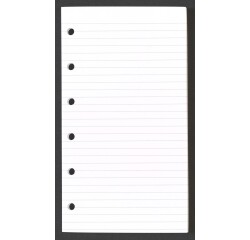 Agenda Moderne - Recharge Organiseur - FEUILLES ADRESSE 0813 - 8,5x13 cm - tranche dorée