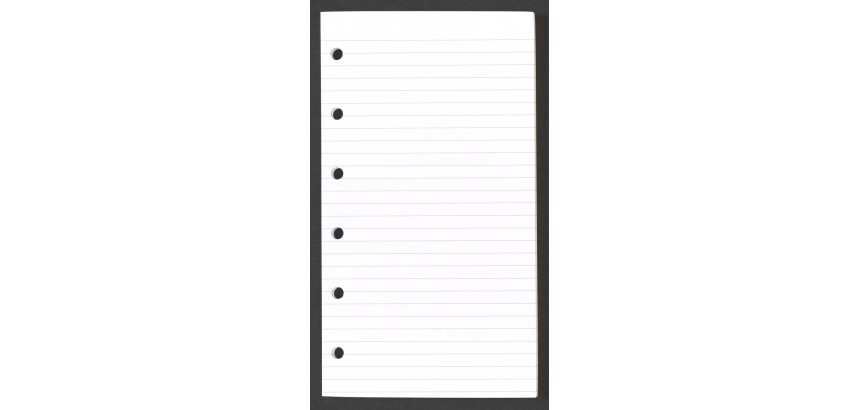 Agenda Moderne - Recharge Organiseur - FEUILLES ADRESSE 0813 - 8,5x13 cm - tranche dorée
