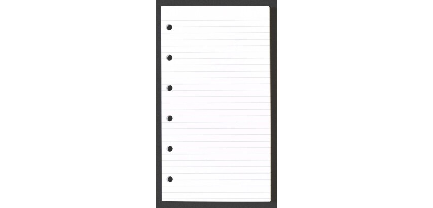 Agenda Moderne - Recharge Organiseur tranche dorée - FEUILLES ADRESSE 0813 - 8,5x13 cm