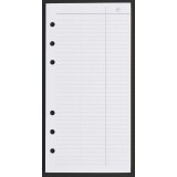 Agenda Moderne - Recharge Organiseur - FEUILLES ADRESSE 1017 - 10x17 cm - tranche dorée