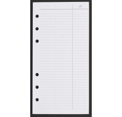 Agenda Moderne - Recharge Organiseur - FEUILLES ADRESSE 1017 - 10x17 cm - tranche dorée